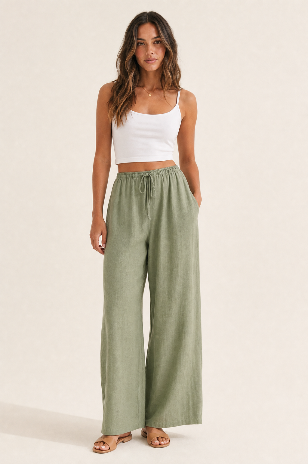 The Everyday Adjustable Pants - Summer Season (Greens)