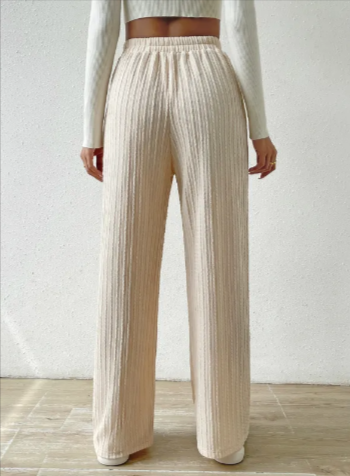 The Everyday Adjustable Pant — Knit (Apricot)